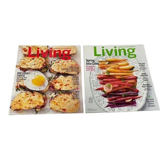 Martha Stewart Living February March 2015 Includes Recipe Cards - Picture 1 of 7